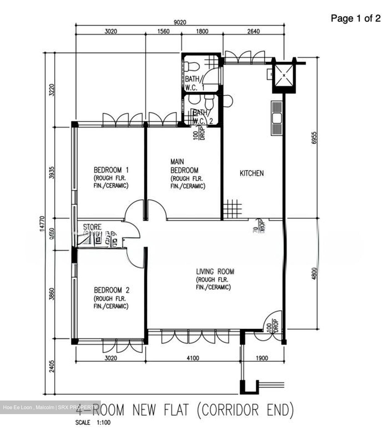Blk 363 Bukit Batok Street 31 (Bukit Batok), HDB 4 Rooms #535052091